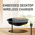 Built-in Desktop Wireless Charger