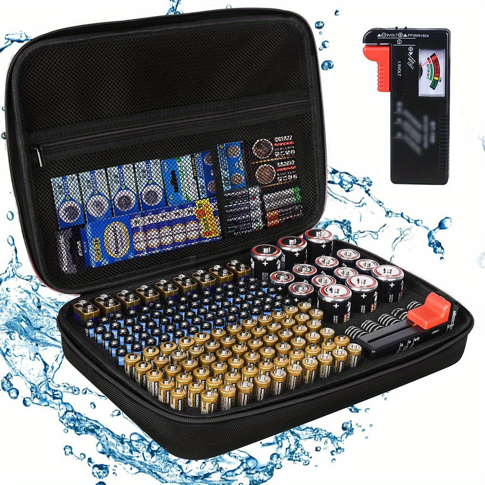 Hard Shell Battery Organizer Case