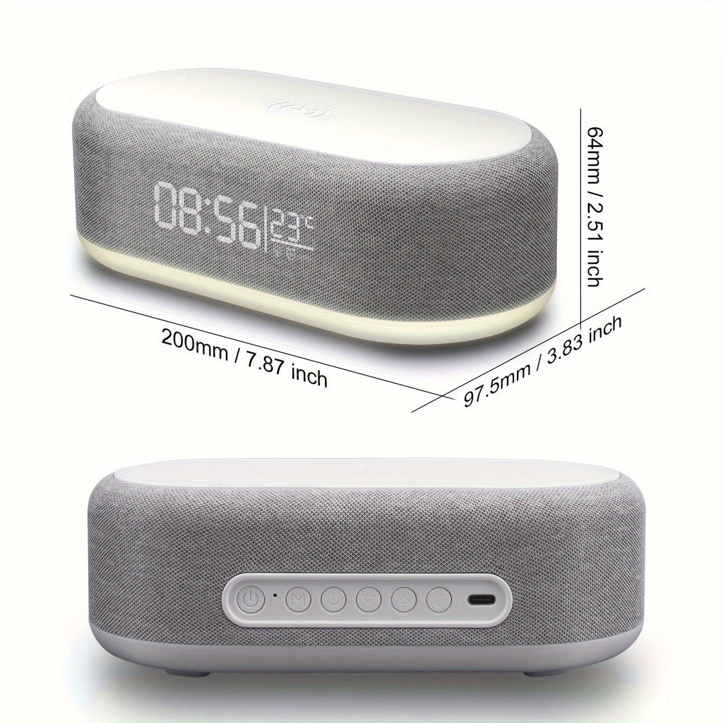 4 in 1 Wireless Charger + Alarm Clock
