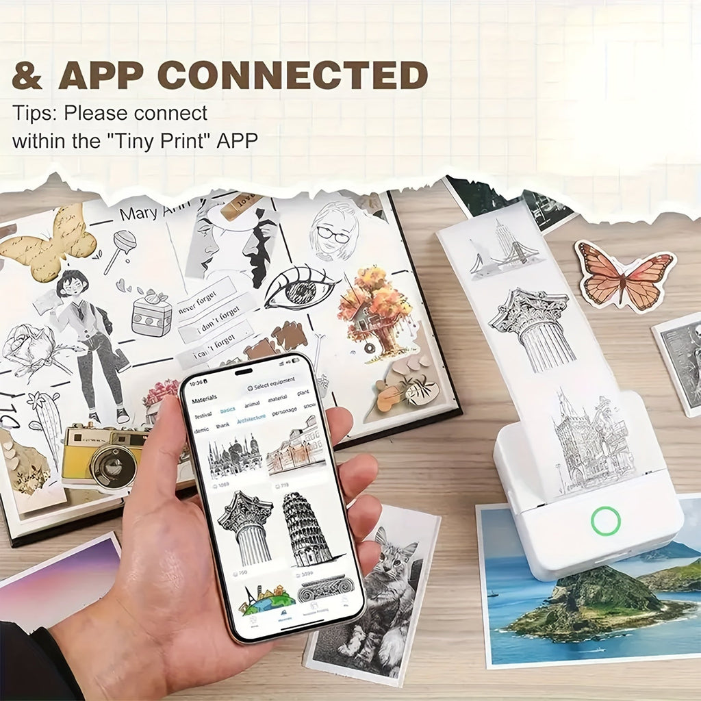 Thermal Wireless Pocket Printer