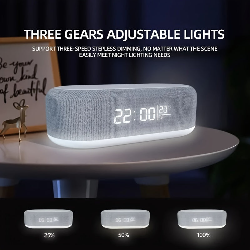 4 in 1 Wireless Charger + Alarm Clock