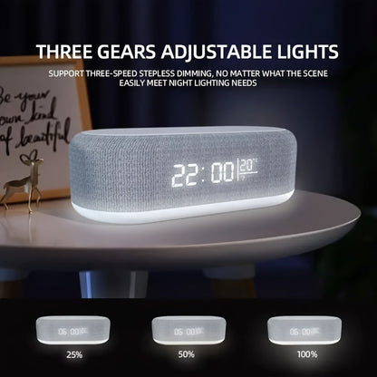 4 in 1 Wireless Charger + Alarm Clock