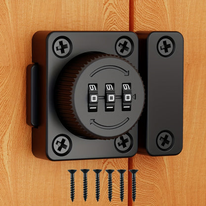 Black Metal Cabinet Lock
