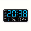 Voice Control Digital Wall Clock