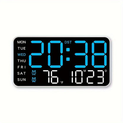 Voice Control Digital Wall Clock