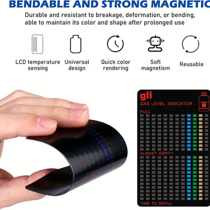 Magnetic Gas Level Indicator Card