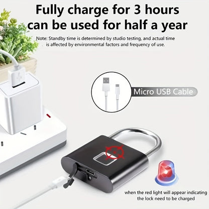 Smart Fingerprint Padlock