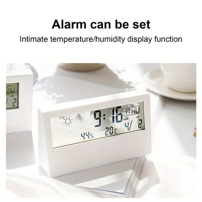 Transparent Electronic Smart Clock