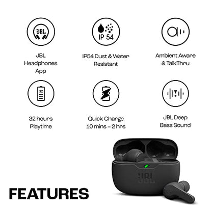JBL Wave Beam in-Ear Wireless Earbuds