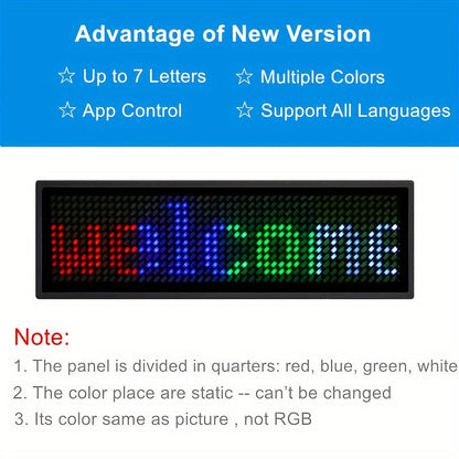 Wireless LED Badge
