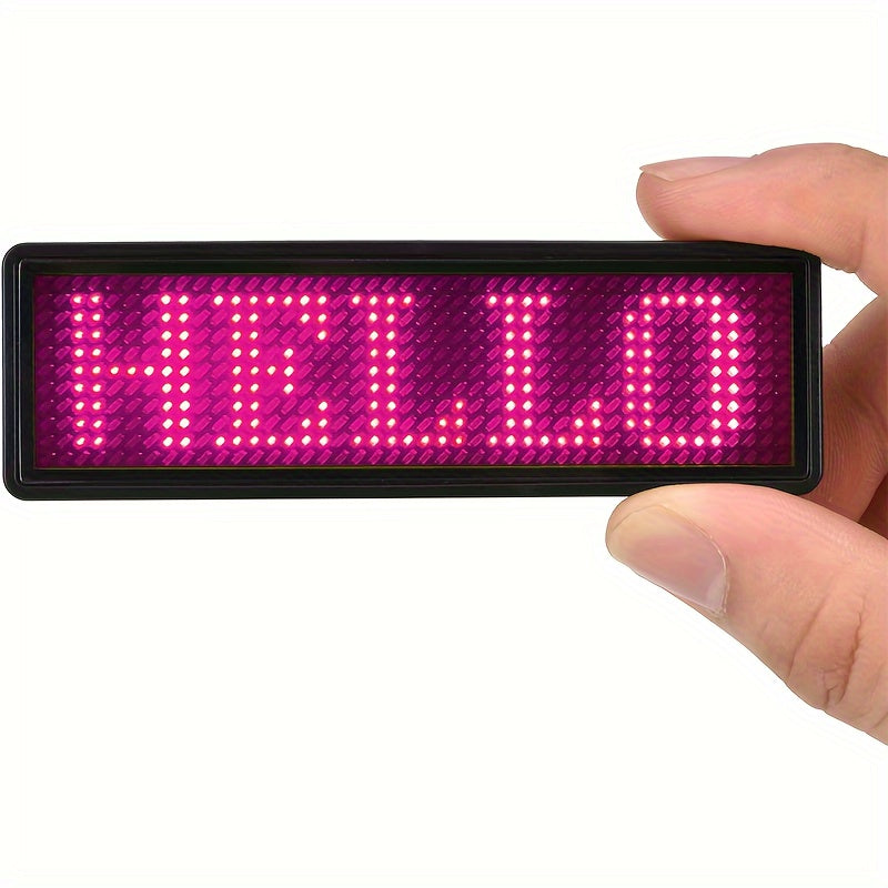 Wireless LED Badge