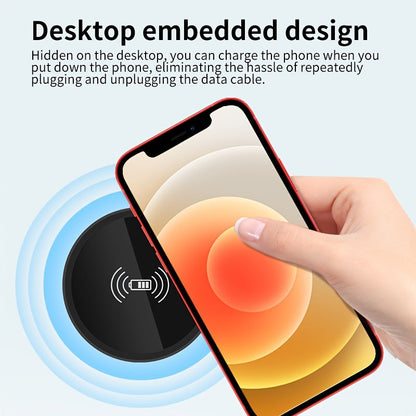 Built-in Desktop Wireless Charger