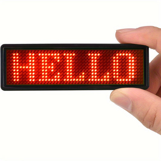 Wireless LED Badge