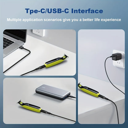 Type-C Shaver Adapter Charging Converter