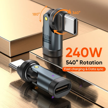 540° 240W C-Type Charging Adapter