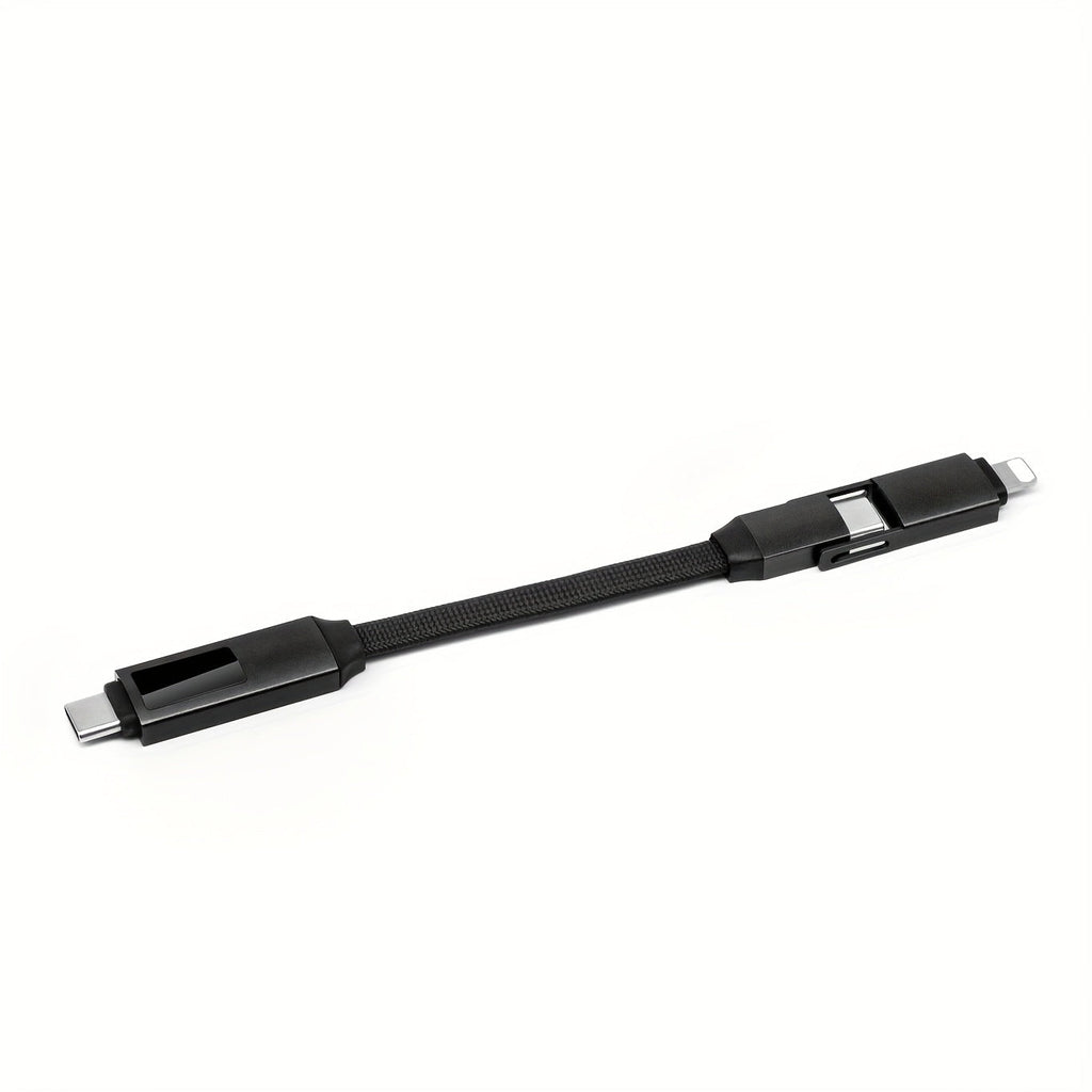 3 in 1 Magnetic LED display Keychain Cable
